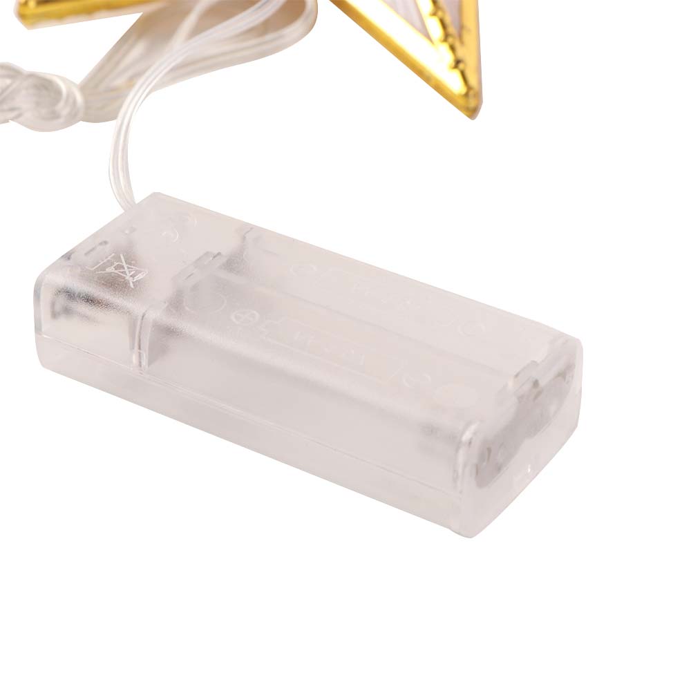 Plastic Christmas Tree Top Star Lovely Christmas Decorative Star Light  Xmas Party