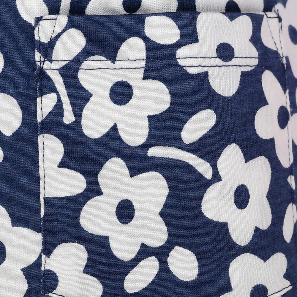 Dívčí tričkové šaty s dlouhým rukávem volného střihu Lazy Jacks