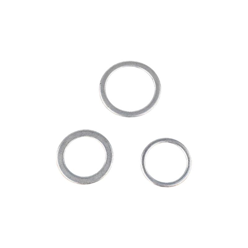 Pack of 5 Multiple Size Reducing Rings Professional Design for Cutter Blade High Quality Stainless Steel Tool Accessory