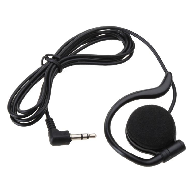 3.5mm Listen Only Earpiece Headset Earphone One-sided Ear-mounted Guide