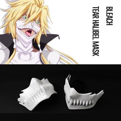 Bleach Tear Harribel Mask No.3 of Espada Only Owner of Tiburon Tear Halibel Cosplay Props Masks