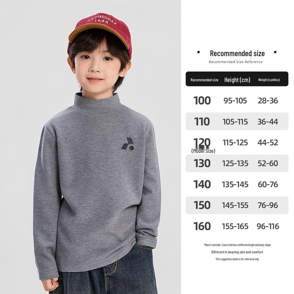 Fairy Tale Memory Boys' Winter T-Shirt 2025: Warm Autumn/Winter Top for Kids