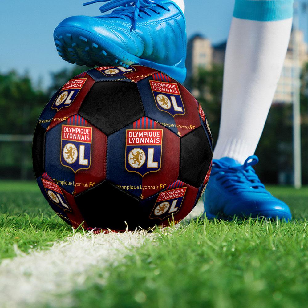 1 Stück OL Größe 5 Fußball PrahaHallenfußball Ball Bunt Alle Altersgruppen Maschinengenäht PVC Wettkampfbereit Langlebig Hoher Rückprall