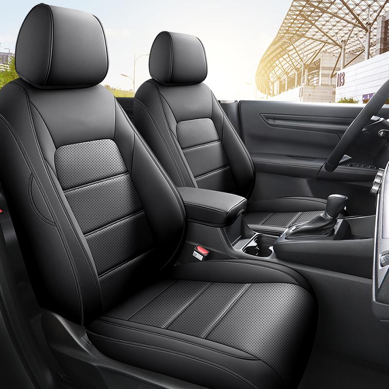 Custom Car Seat Covers For Honda CRV 2025 2025 2025 2026 Full Covered Cushion Car Seat Leather Protective Cover Auto Accessories