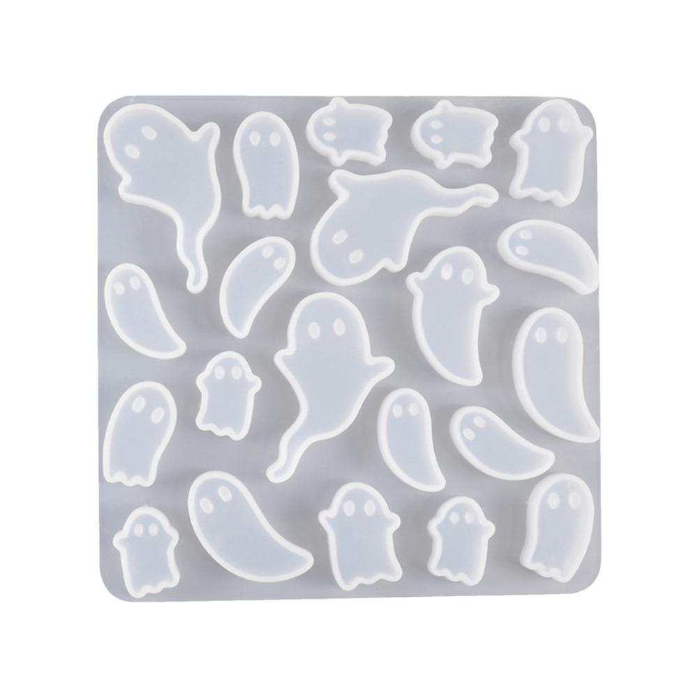 Ghost Shape Resin Earring Silicone Molds easy to clean Epoxy Resin with Earring Epoxy Resin Molds Effortlessly make Keychain