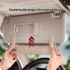 Um Extensor de Para-sol de Carro Que Reduz o Ofuscamento, Bloqueia os Raios UV, Possui um Clipe Ajustável, Adequado para Vários Modelos de Veículos