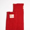 SNUGGIEST Chunky Cotton Winter Knit Socks [Blood Orange]