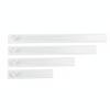 4Pcs Plastic Diamond Art Rulers Connectable Bead Alignment Guides New Diamond Painting Rulers