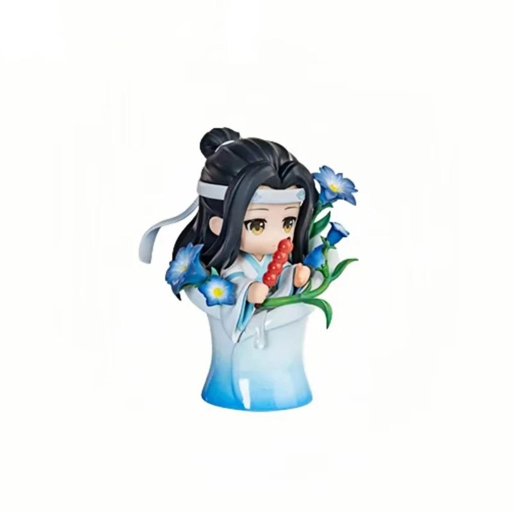 Mo Daozu Stone Porcelain Flower Rhyme Series Blind Box Cute Anime Character Collection Toy Wei Wu Xian Lan Gift for Fans Models