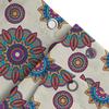Decoratieve Douchegordijn Set Meerkleurig Mandala Bloemenpatroon, Polyester Stof Waterdicht Voor Badkamers 180 X 180Cm