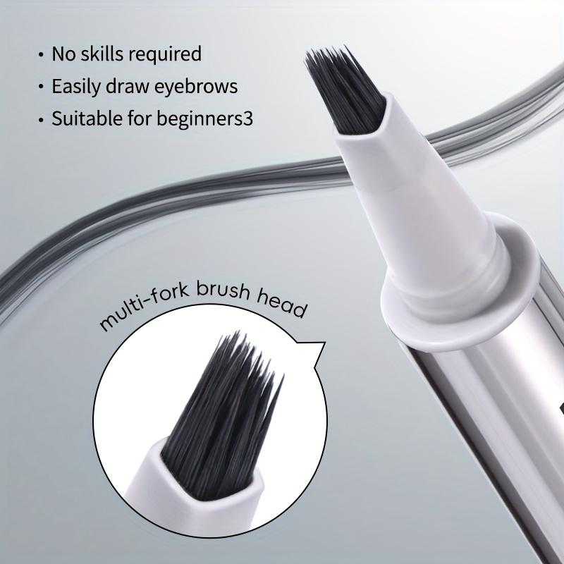 1PC soft and quick-drying water-based eyebrow pencil, fashionable and smart eyebrows, long-lasting waterproof, super fast drying, instant setting