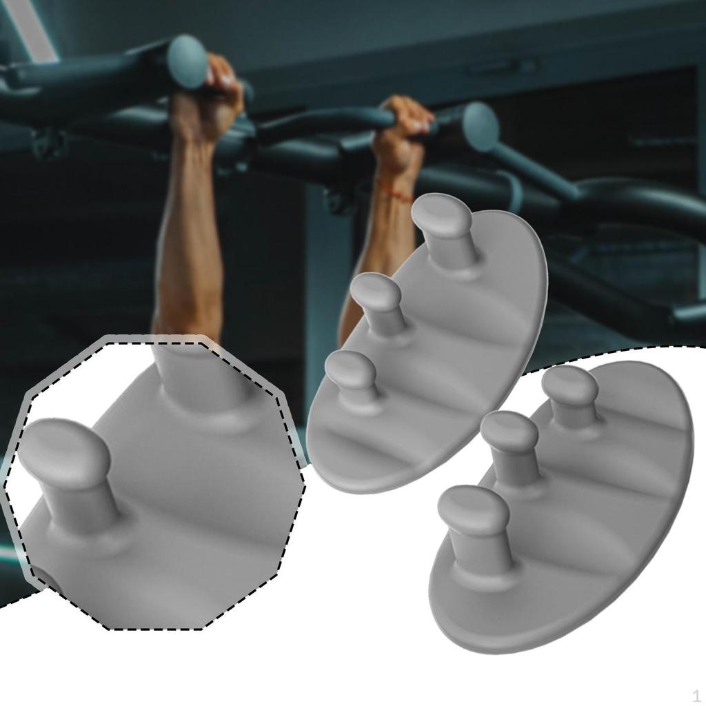 2 Pack Silicone Grips for Weight Training And Deadlift