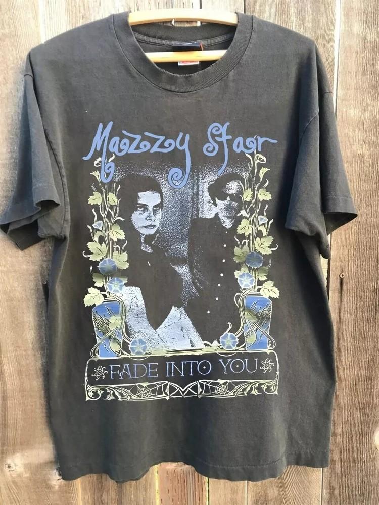 Mazzy Star Shirt Mazzy Star Retro Style Charcoal Unisex Tshirt Reprint S5XL Unisex T-Shirt S