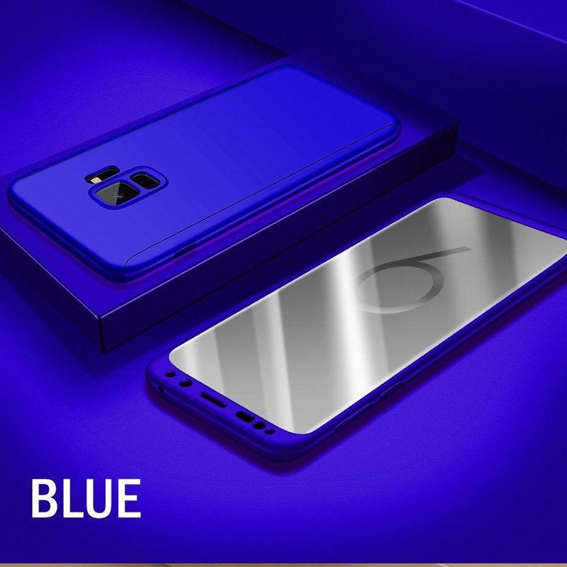 Prémiový luxusní 360stupňový plně krycí nárazuvzdorný obal na telefon pro Samsung Galaxy S9 S8 Plus s nadčasovým designem a stylovým vzhledem