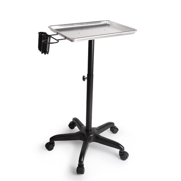 Carrello Portaoggetti da Salone/Estetica/Tatuaggi Regolabile - Portautensili a Rotelle