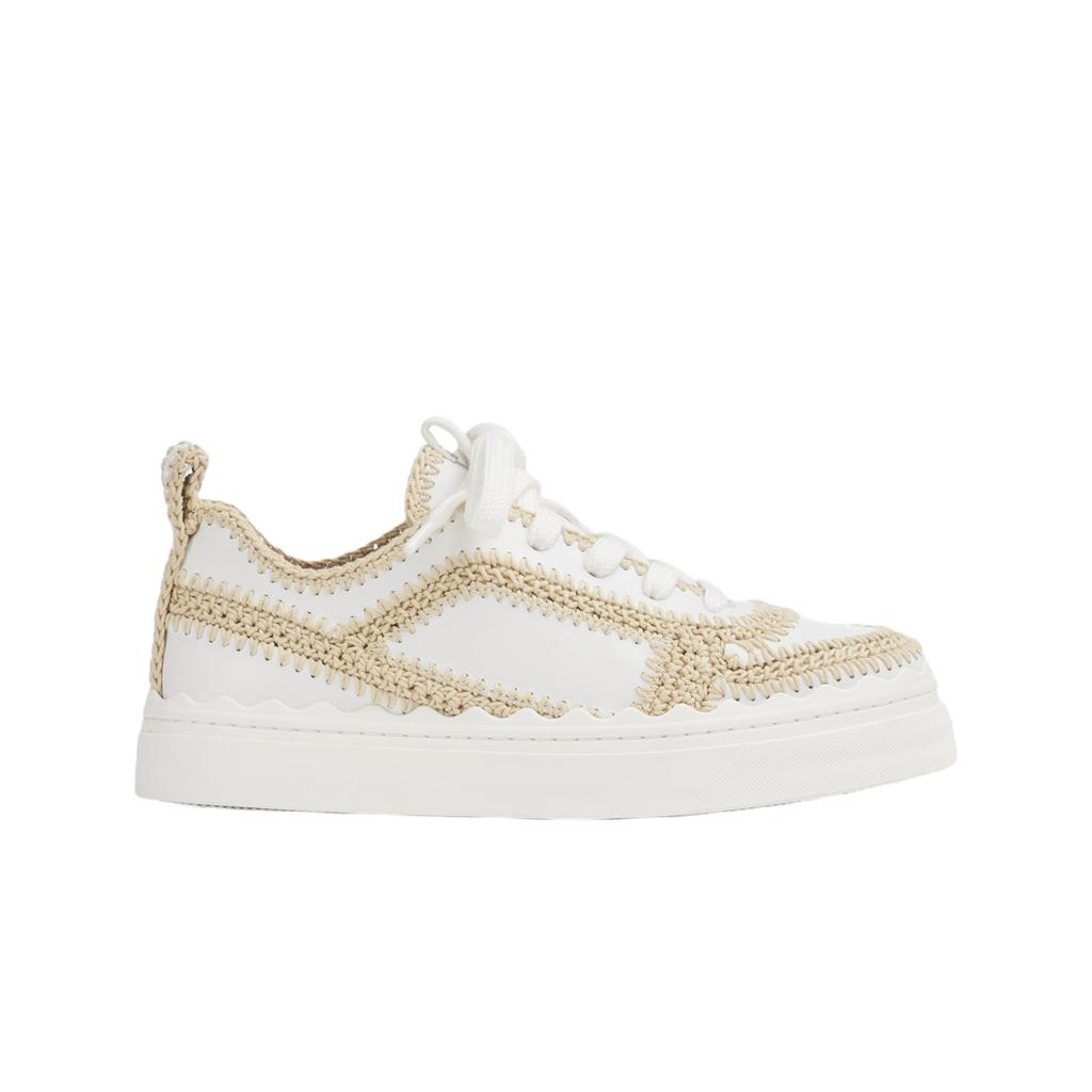 (w) Chloe Lauren Sneaker White