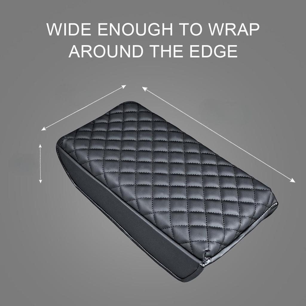 Tesla Model 3/Y Armrest Cover: Leather Console Protector