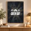 Green Day Kit pro malování diamanty 5D plné vrtáky DIY diamantová mozaika Nástěnná malba Domácí dekorace