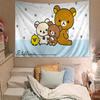 RRilakkumaS Printed Large Wall Tapestry Hanging Tarot Hippie Wall Rugs Dorm Art Home Decor Tapestry Bedroom Bedside Tapestry