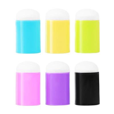 Kids' Doodle Finger Sponge Kit: DIY Rubber Stamp & Painting Tools