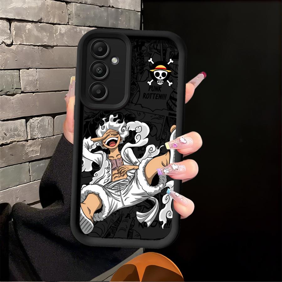 Phone Cover Case for Samsung Galaxy A12 A07 A50 A06 A05 A20 A13 A30 A16 A04 A17 A15 A11 A14 Anime Luffys Ones Pieces
