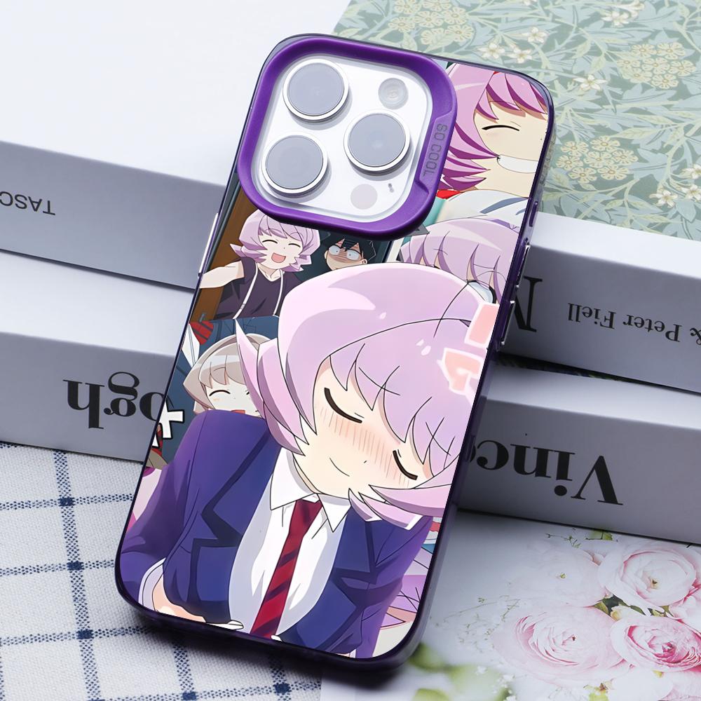 Anime Najimi Osana Mobile Phone Case for iPhone 17 16 15 14 13 12 11 X XR XS 8 7 Air Pro Max Plus Purple Translucent Cover