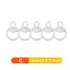 5/1 pz Tiracerniera staccabile universale Kit di riparazione per cerniere in metallo di ricambio per valigie, borse, vestiti e cursori per cerniere