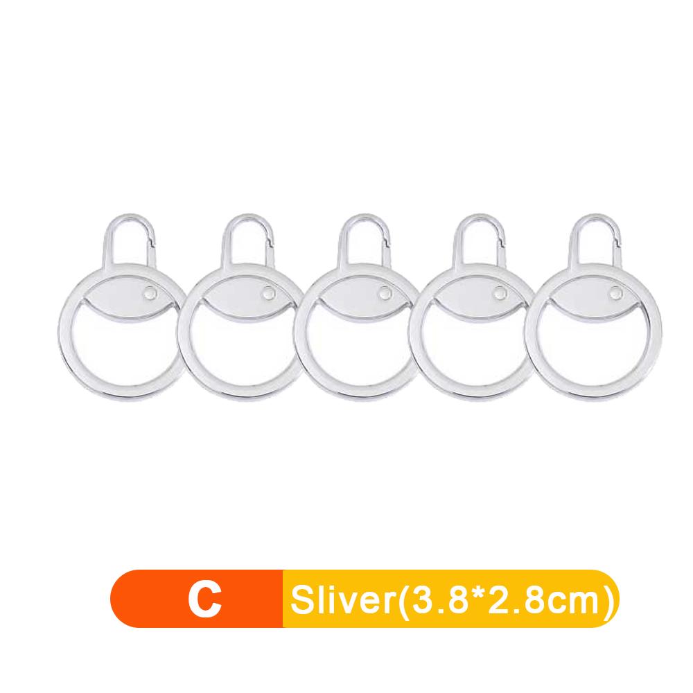 5/1 pz Tiracerniera staccabile universale Kit di riparazione per cerniere in metallo di ricambio per valigie, borse, vestiti e cursori per cerniere
