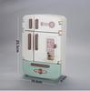 Kids' Mini Kitchen Pretend Play Double Door Fridge Toy with Miniature Food