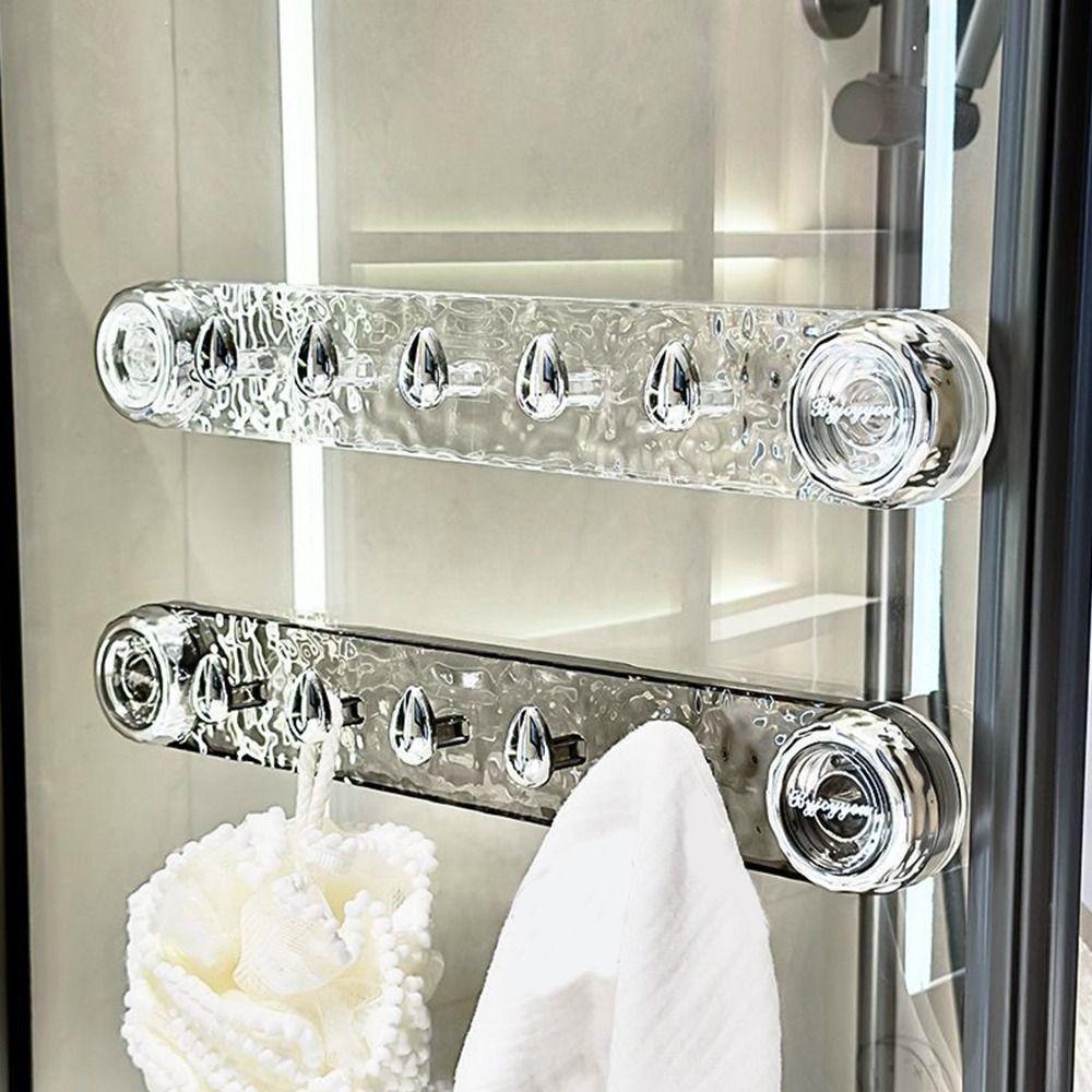 

Багатоцільовий настінний гачок для рушників, гачок для ванної кімнати, кухонний посуд, гачок для зберігання ряду сірий