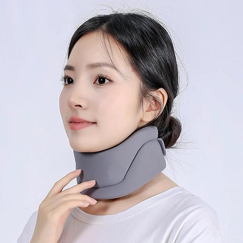 Soft Neck Support Cervical Brace Breathable Foam Cervical Collar For Relieve Cervical Pain Migraine Travel M