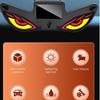 Wireless Solar Demon Eye Light Solar Powered Vehicle Signal Lights  Car Interior
