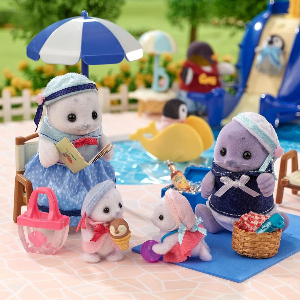Sylvanian Families Famiglia Sigillo FS-51 Calico Critters Set Figure Giappone