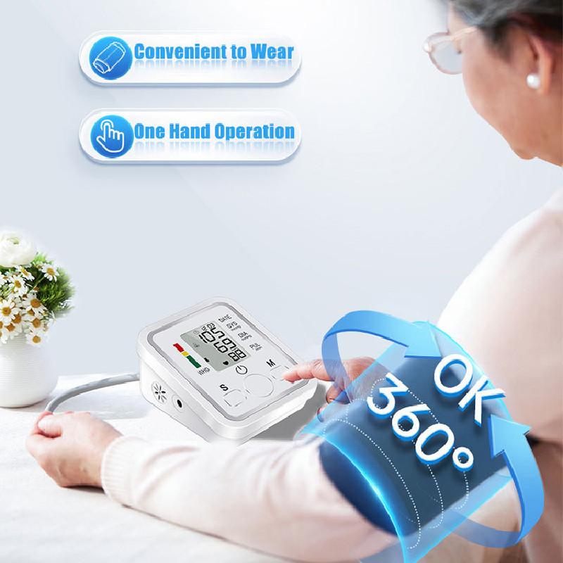 Pressure Blood Monitor Fully Automatic Medical Grade Electronic Home English
