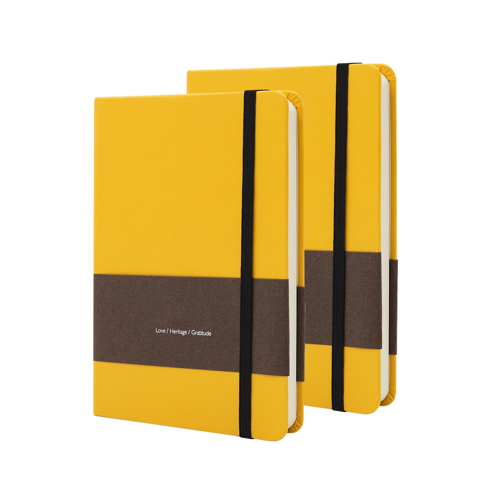 

TUNJILOOL Notebook 192 80gsm Thick with Inner Pocket Pages, A5/A6/A7 Size, Paper,