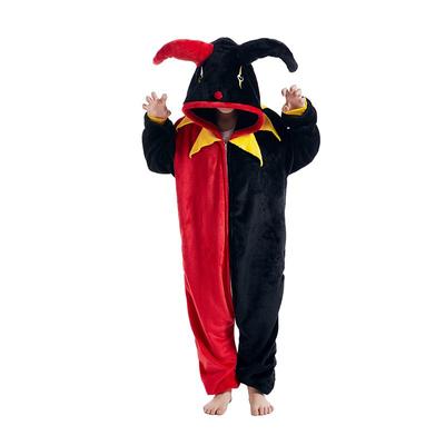 Clown Onesie For Kids Kigurumi Pjamas Halloween Christmas Cosplay Costume