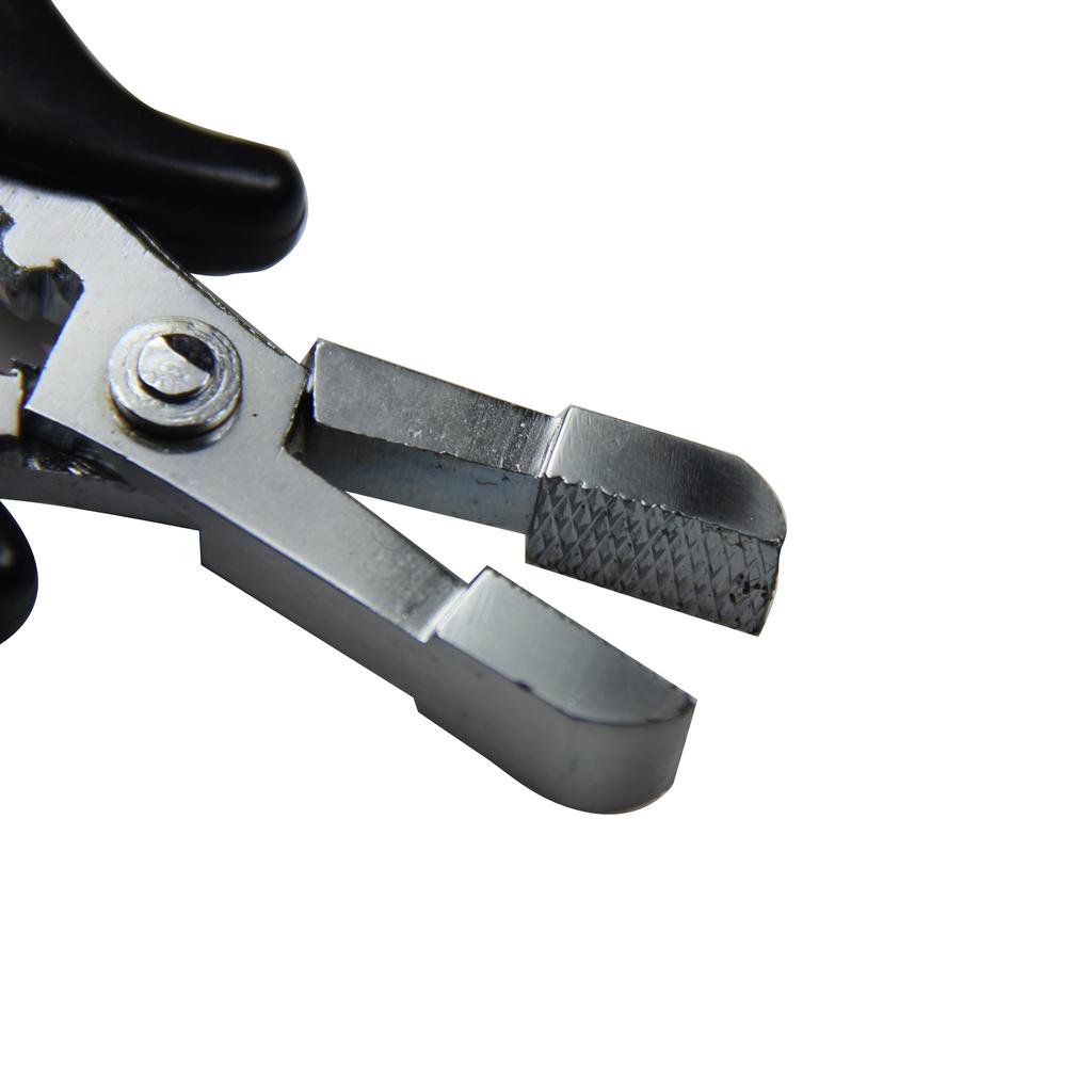 Haarzange Haarschneider Perückenwerkzeug Metall Haarverlängerung für Flachspitzenhaar Edelstahl Multifunktional