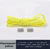 Elastic Shoelaces Round Metal Lock Shoe Laces Without Ties Convenient And Safe Lazy Shoes Lace For Sneakers Accessories