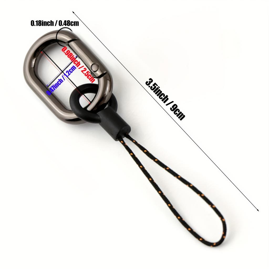 Verlorener Karabiner Schlüsselanhänger Outdoor Ausrüstungsclip Sicher und Praktisch Für Rucksack Schlüssel Mini Taschenlampe Tragbar Für Outdoor-Aktivitäten