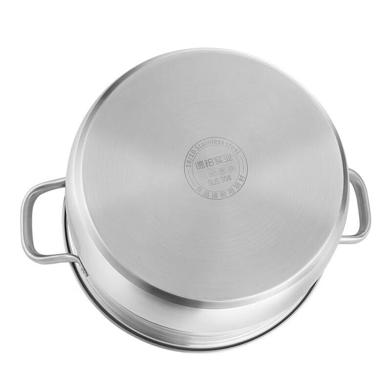 Debo 28cm 304 Edelstahl Doppelschicht Dampfgarer