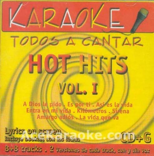 CD VARIOUS Karaoke Hot Hits 1 US Pop Used
