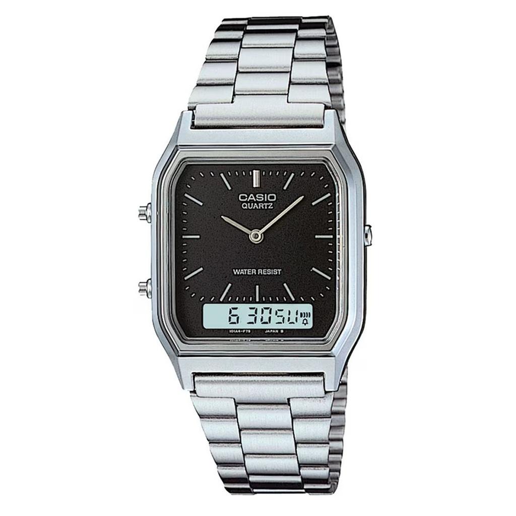 Восстановленные кварцевые аналогово-цифровые часы Casio Youth AQ-230A-1DHDF AQ230A-1DHDF Унисекс