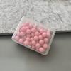 50-Piece Box of Large Pink Push Pins for Felt and Cork Boards