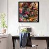 New Arrival 5D DIY Full Circle Diamond Painting "Castle Garden" Embroidery Cross Stitch Home Decor Gift