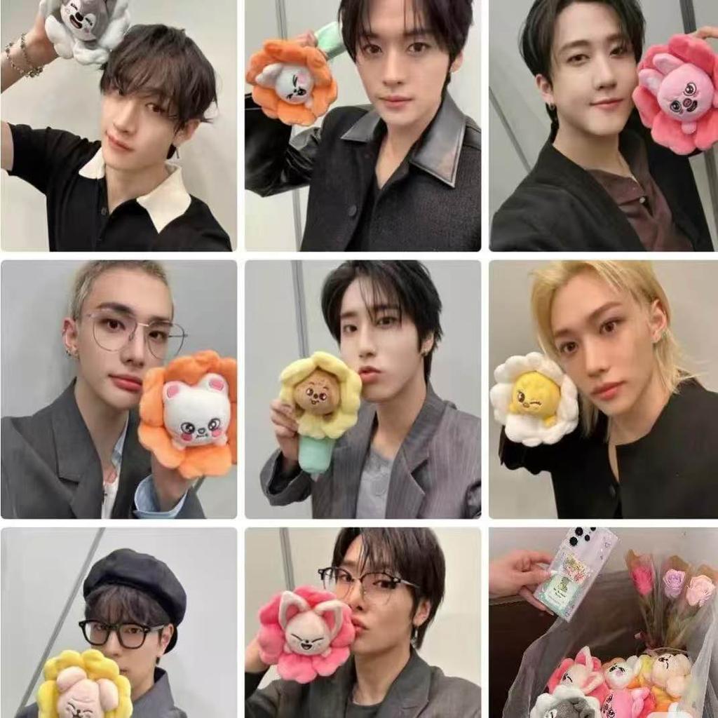 SKZOO Straykids Flower Toy Flush Doll Felix Lee Know Han Hyunjin