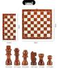 Solid Wood Foldable Double Queen Chess Set for Adults & Children