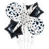 Animal Pattern Cow Pattern Series Printed Latex Ball Digital Column Explosion Star Balloon Children's Birthday Party Decoration