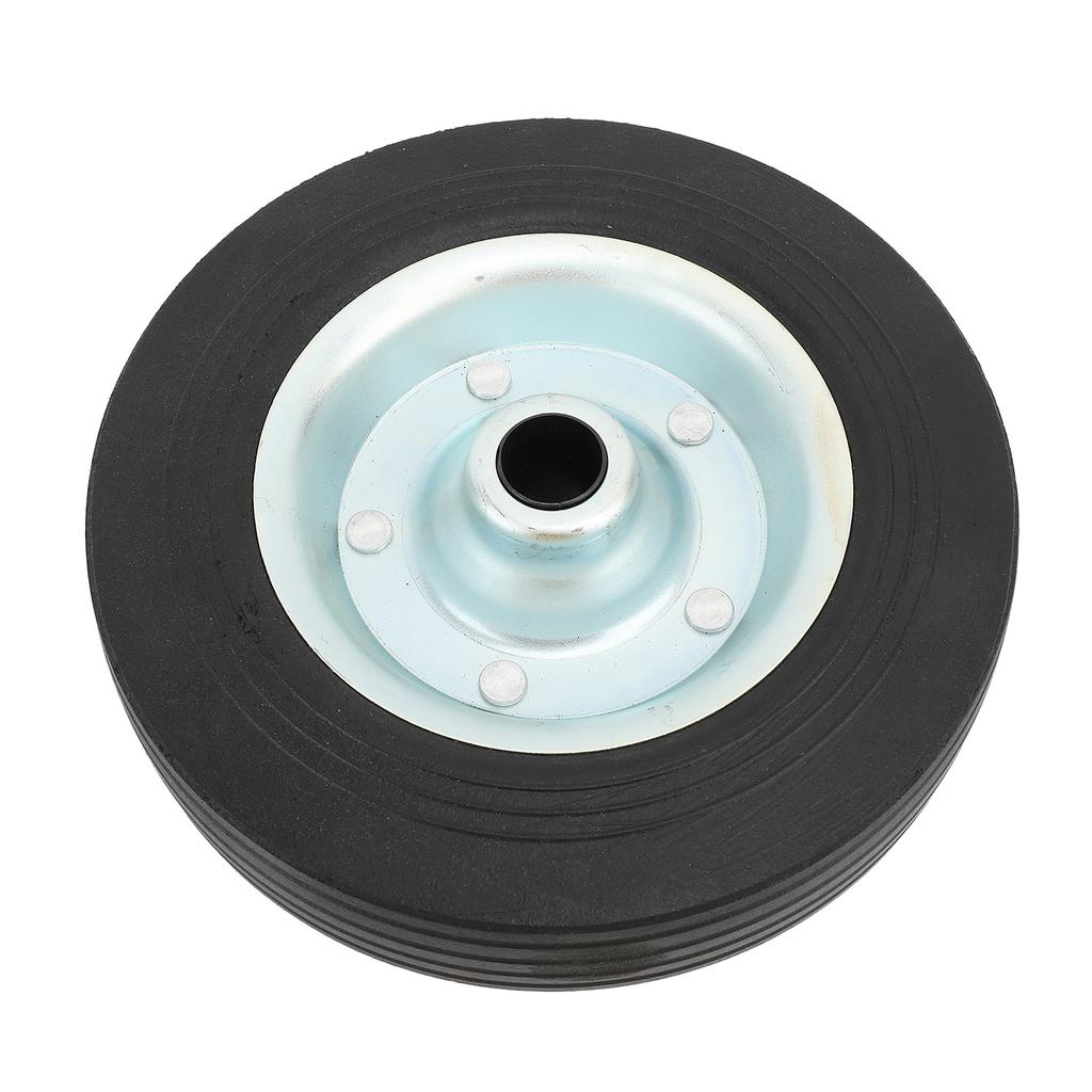 Roue de rechange pour cric de remorque de 8 pouces, capacité de 1 100 lb, jante de 48 mm, roulette pour cric de remorque