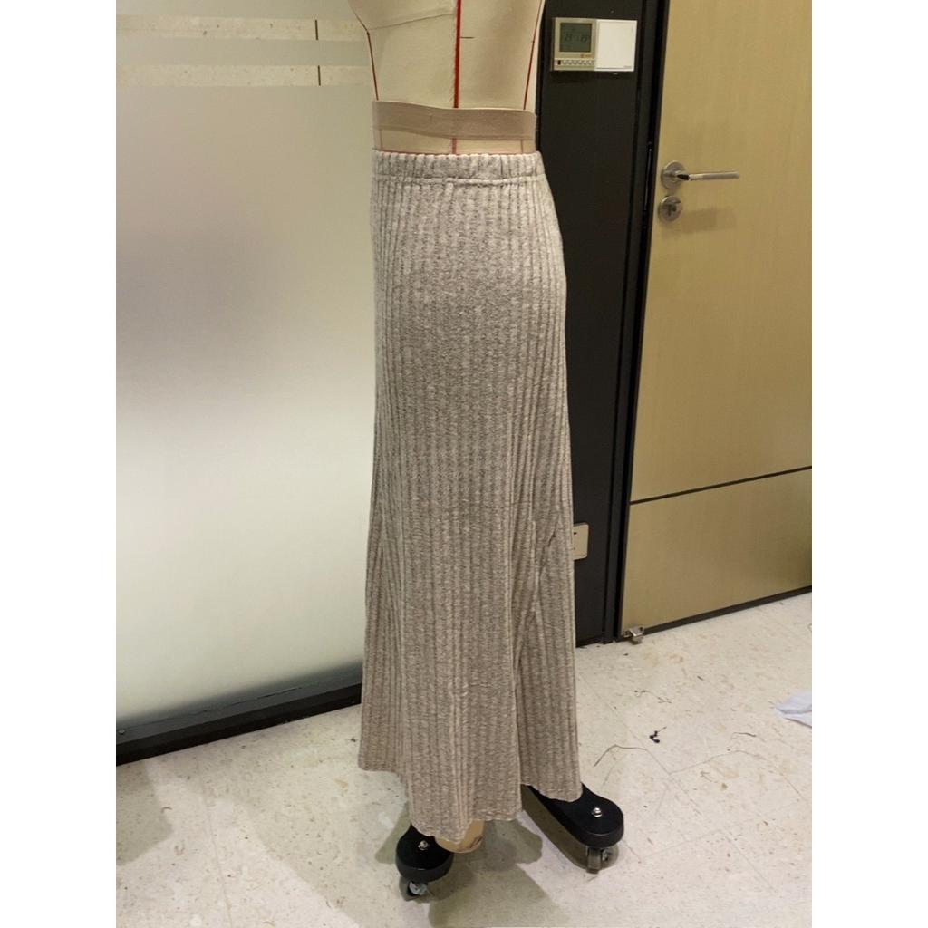 Autumn and Winter Tight-fitting Inner Pit Strip Long-sleeved Casual Knitted Women's Clothing Suit