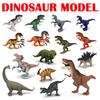 Simulation Dinosaur Models Toys Jurassic Tyrannosaurus Rex Therizinosaurus Velociraptor Action Figures Gifts for Boys Children